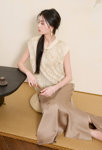 Mckenna Found Bliss Qipao Cheongsam Top